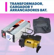 TRANSFORMADOR, CARGADOR Y ARRANCADOR DE BATERÍAS