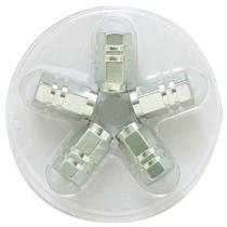 SUMEX 4006900 - TAPONES VALVULA ALUMINIO HEXAGONALES