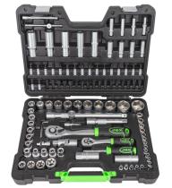 JBM 54037 - ESTUCHE DE HERRAMIENTAS DE 108 PIEZAS CON VASOS HEXAGONALES